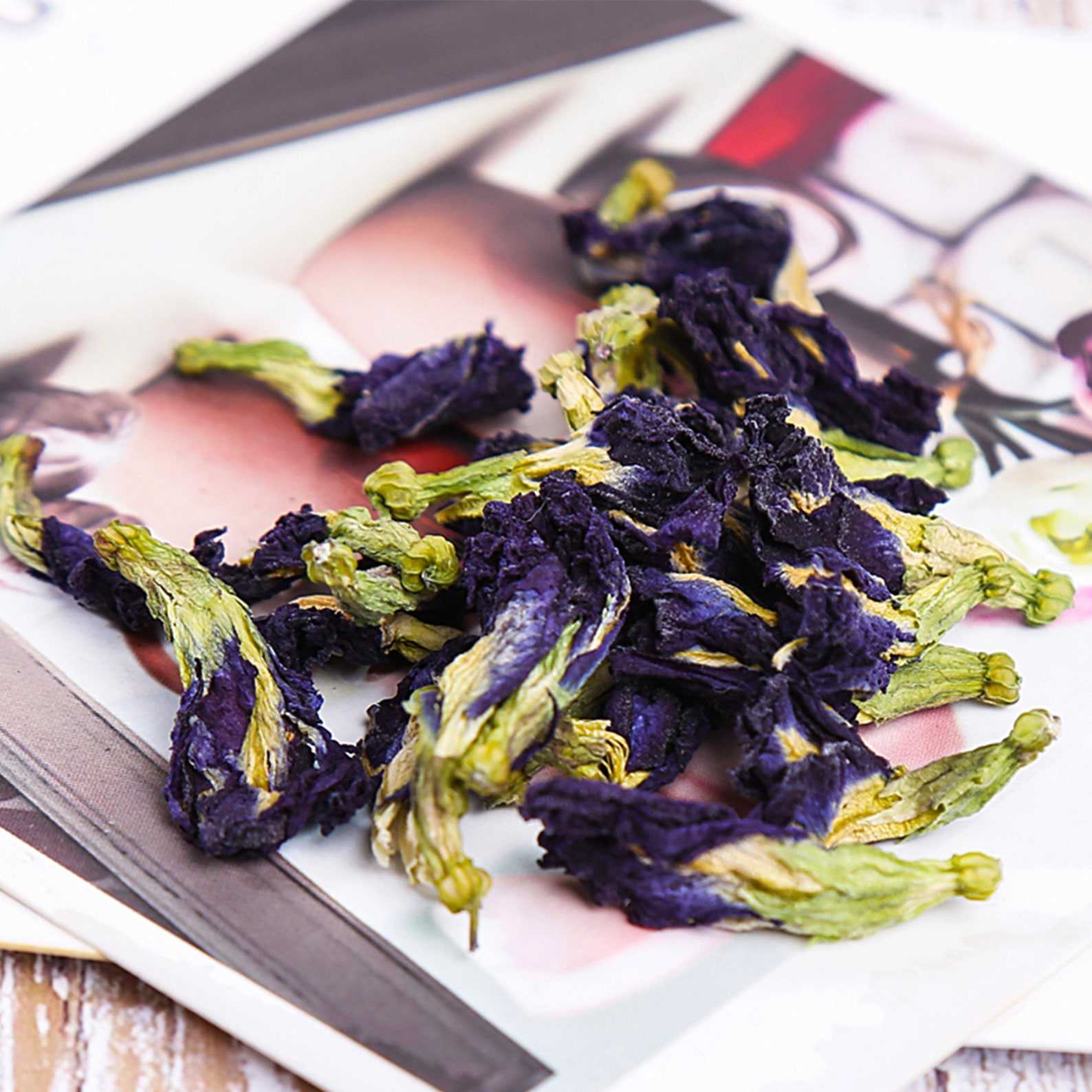 Butterfly pea flower tea 100 Organic dried blue pea