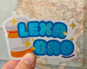 Lexabro (3”x2” sticker)