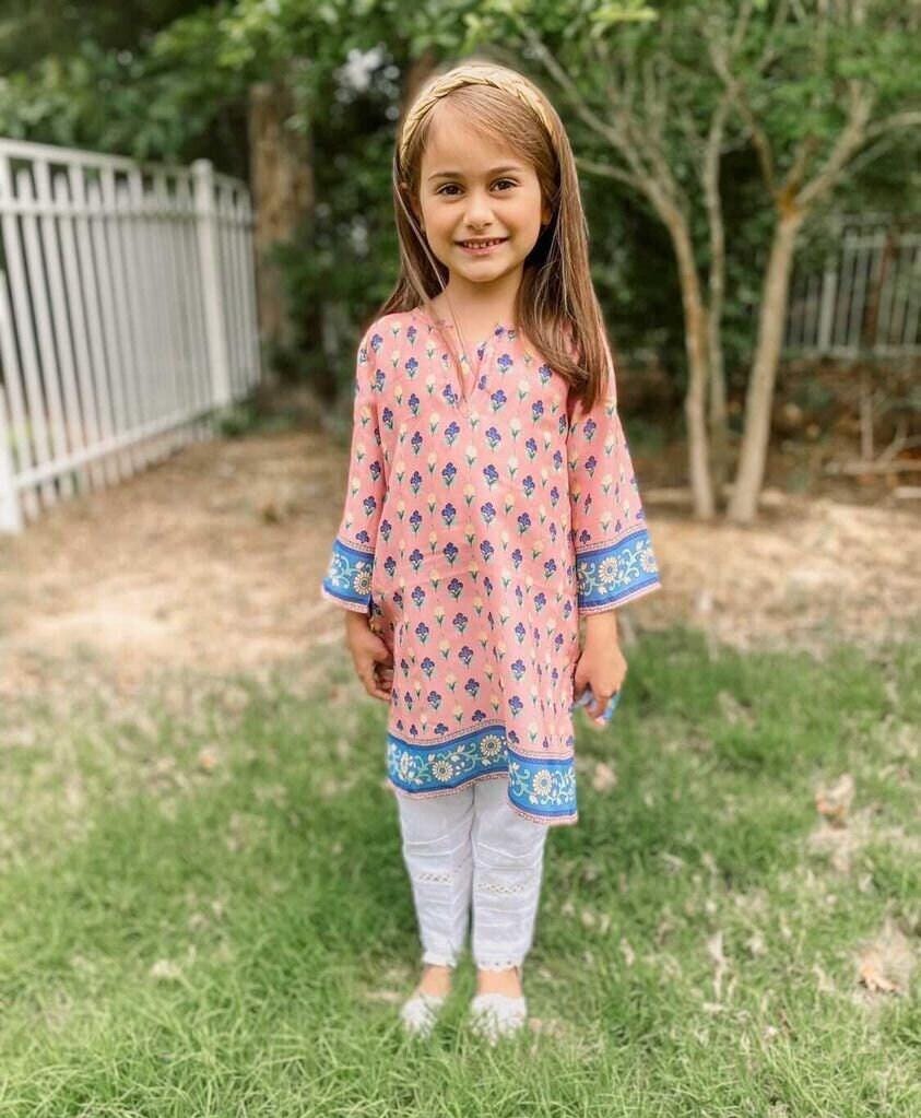 Girl's Printed Kurta / Kameez / Tunic