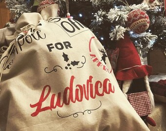 Sacchetto di cotone ecologico personalizzato
