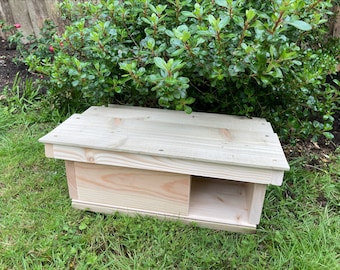 Wooden Hedgehog House | Hibernation Shelter | Nesting Box