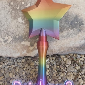 Magical Star Wand - Rainbow Tap to Pay Cosplay Prop