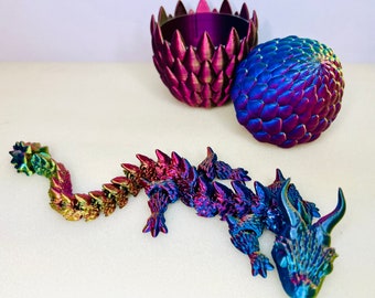 Scale Dragon Egg with Matching Dragon