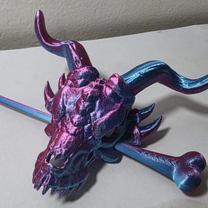 Bone Dragon Hair pin - Custom Dragon Hair Accessory - Cosplay Jewelry - Fantasy Accessories