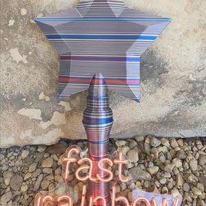 Magical Star Wand - Rainbow Tap to Pay Cosplay Prop Fast Rainbow