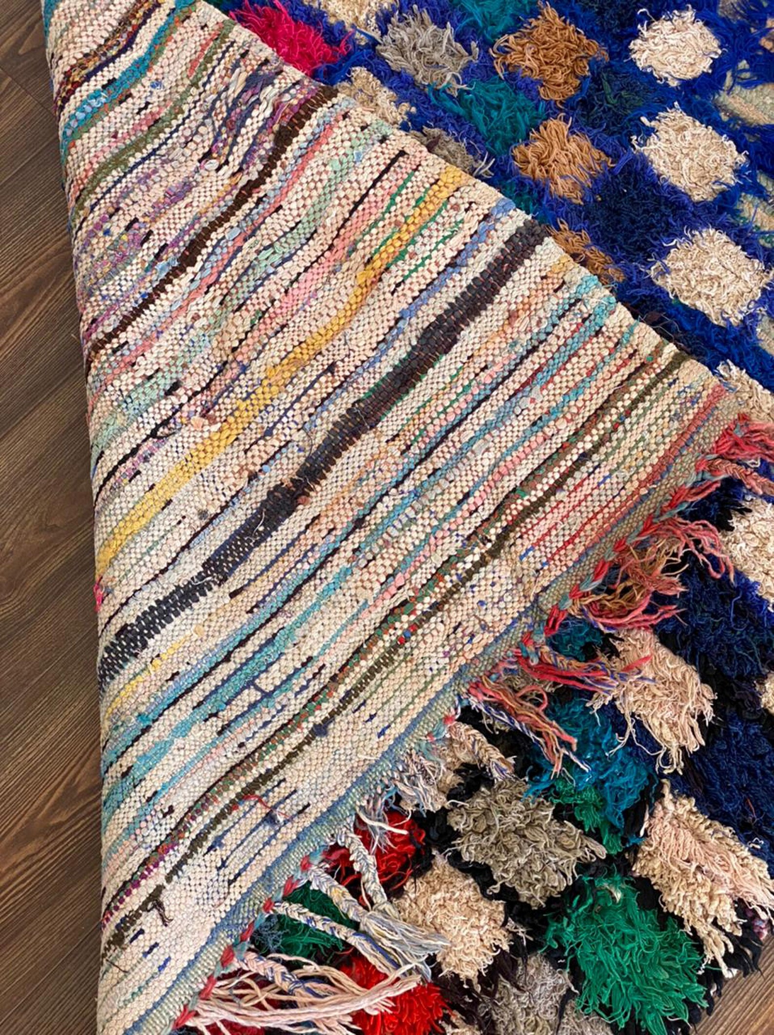 Moroccan Checker Rug 4ft X 8ft Checkerboard Rug Checkered Etsy UK