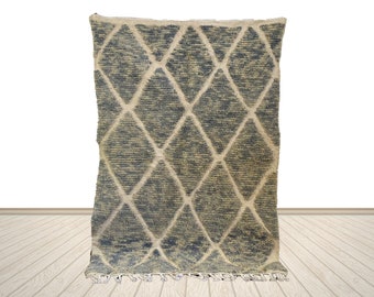 Custom Berber Rug - Handmade Wool, Soft Moroccan Design