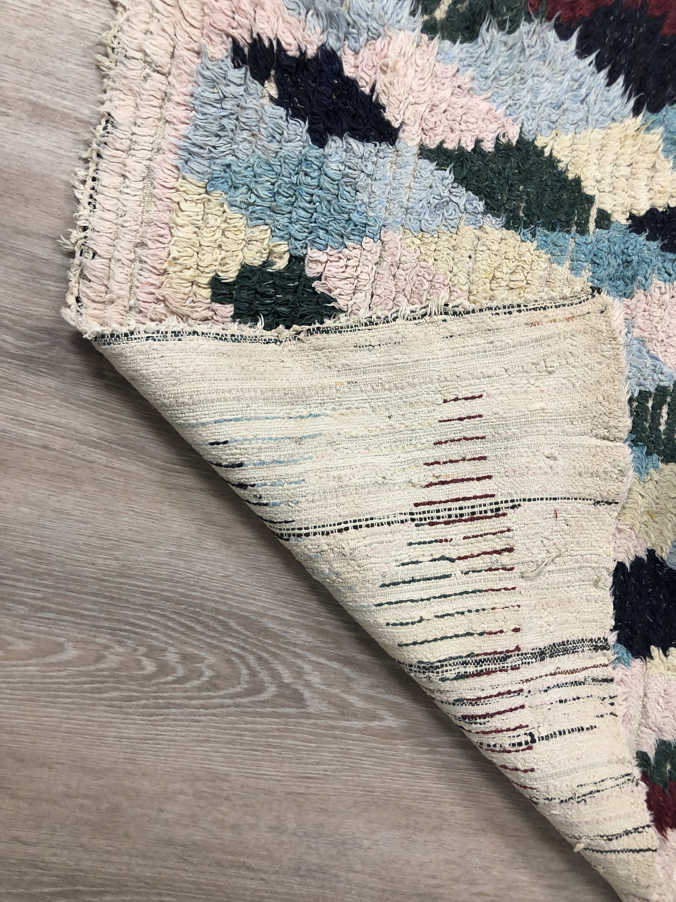 Colorful area rug 3ft x 5ft Vintage berber rug Moroccan Etsy