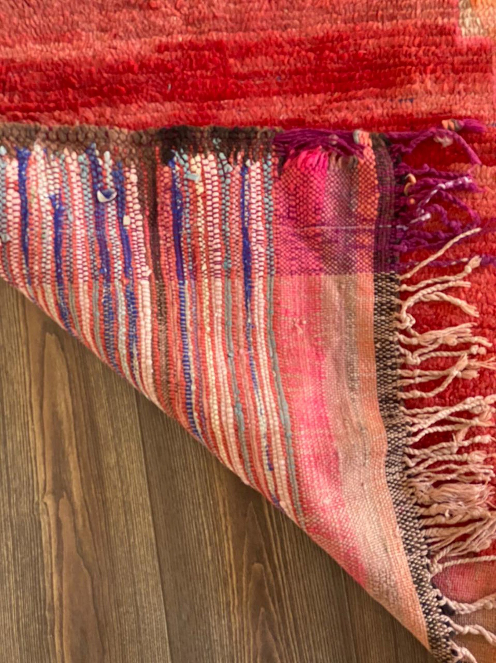 5x10 Ft Wool Berber Rug Vintage Red Rug Moroccan Area Rug. - Etsy