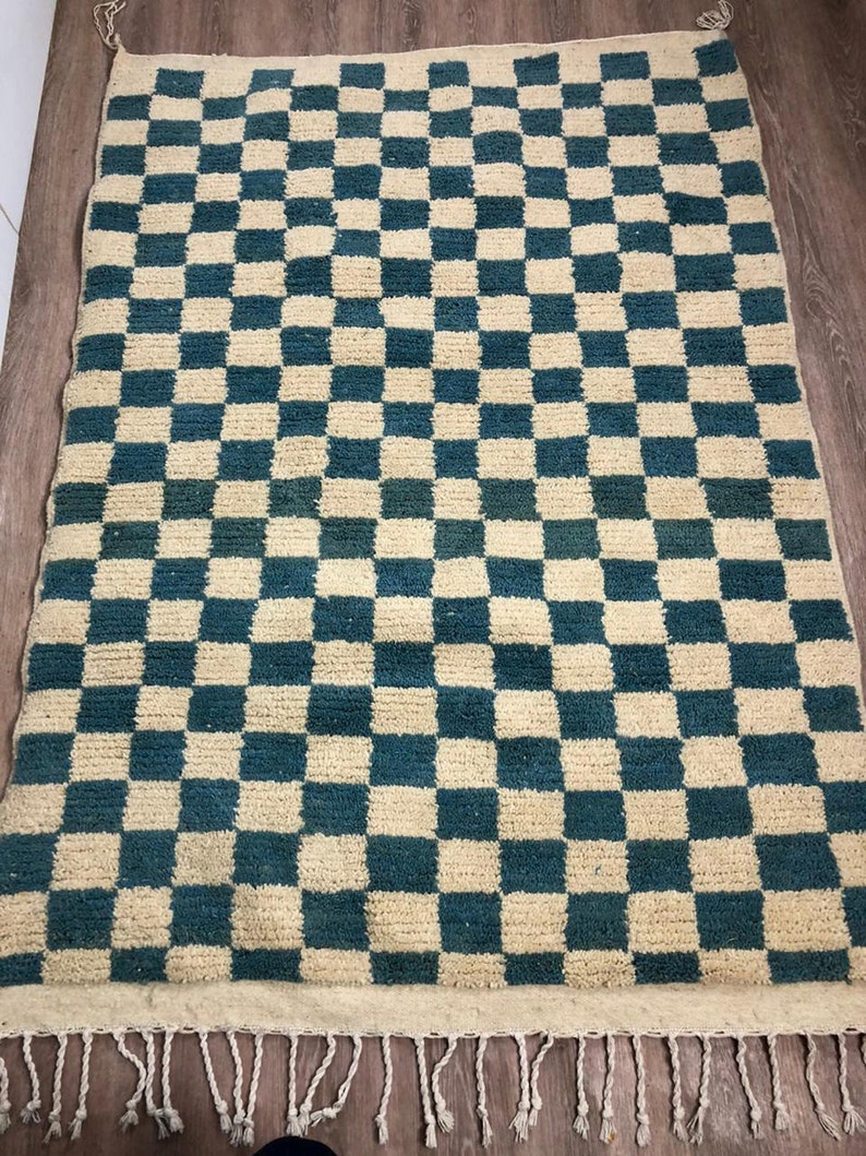 Custom Checker Rug Checkered Area Rug Checkerboard Rug - Etsy