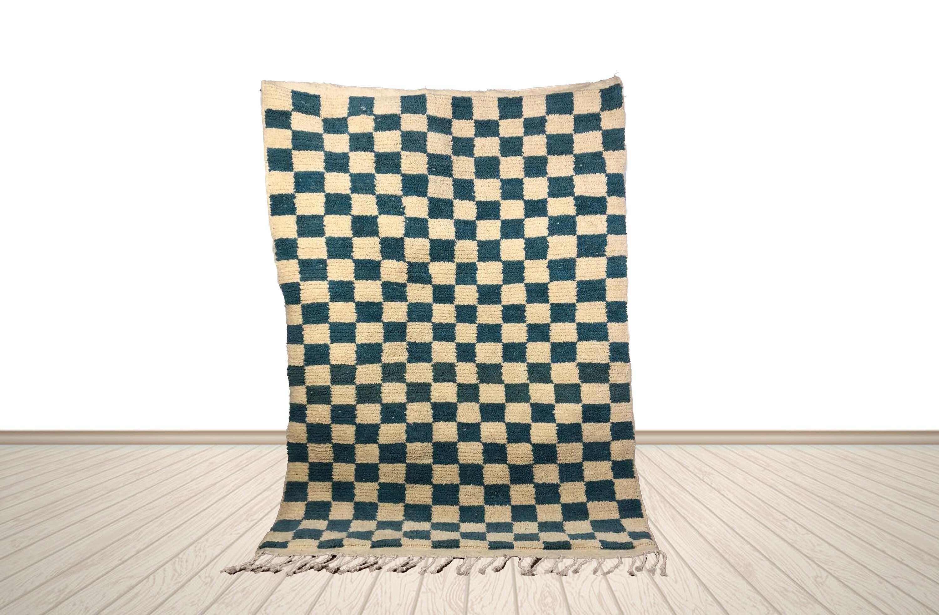 Custom Checker Rug Checkered Area Rug Checkerboard Rug Etsy