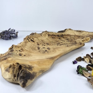 Large serving tray-wooden platter-housewarming gift-charcuterie board-wedding platter-meat & cheese board-wooden bowl