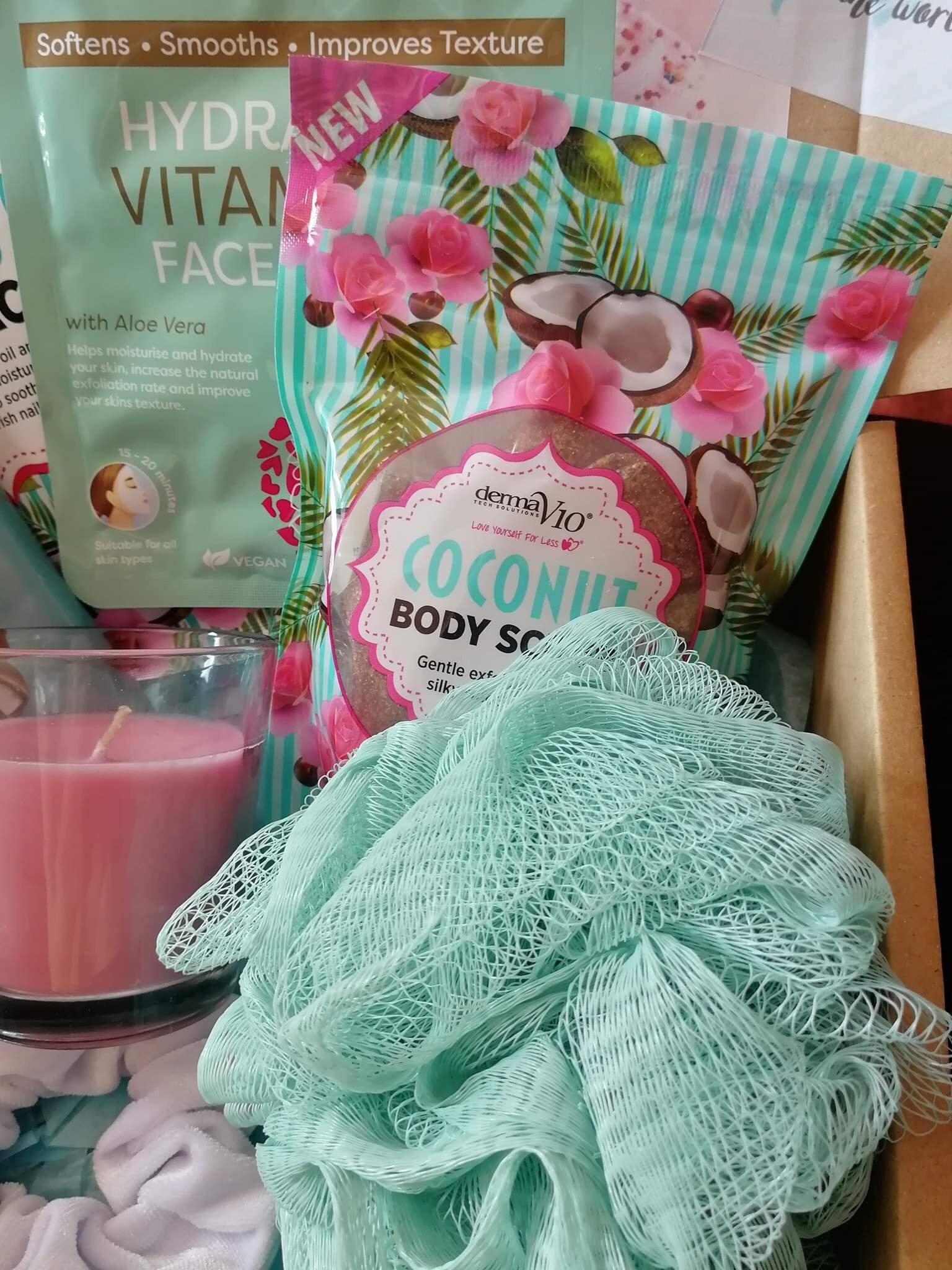 Woman Birthday Pamper Box Self Care Kit Package Hamper box Etsy