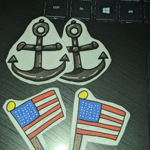 Navy Sticker Pack - Military Stickers/American Flag