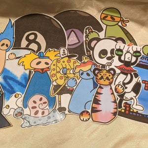 Decade Stickers, Throwback Stickers, Throwback Decade Merch, Decade Décor, 70s, 80s, 90s, 2000s