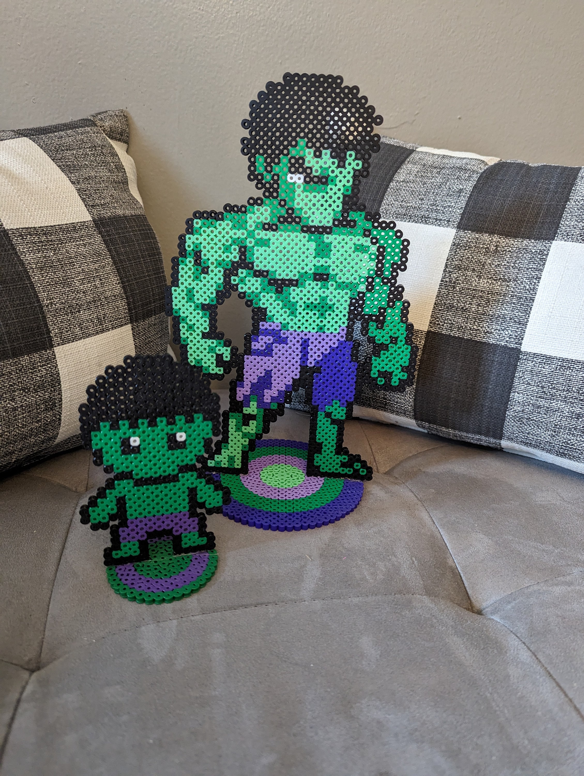 Incredible Hulk Inspired Figurine - Marvel Figurine/Hulk Figurine