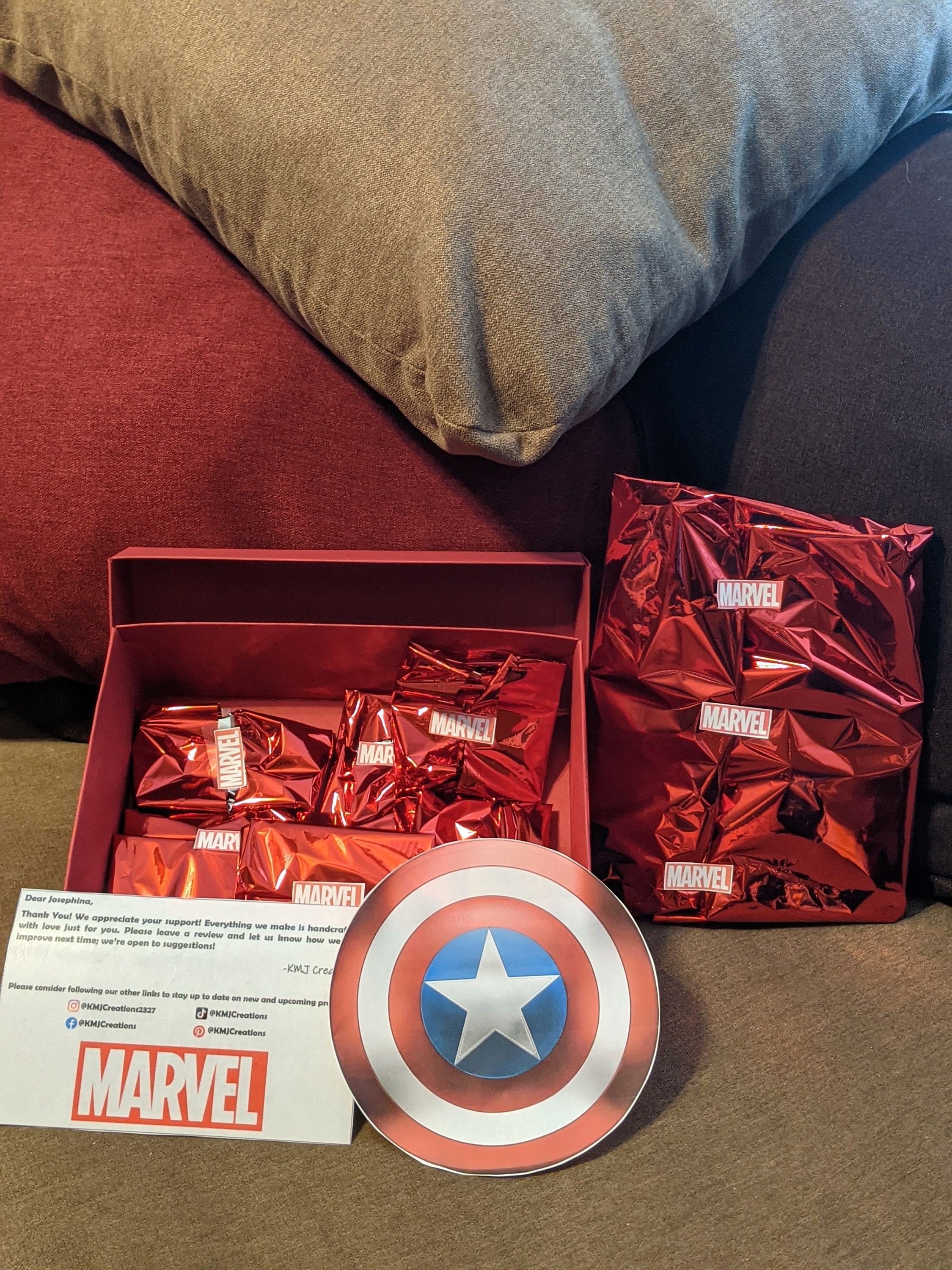 Marvel Inspired Mystery Box Marvel Inspired Merch/marvel Etsy