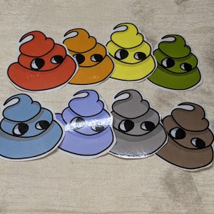 Emoji Poop - Emoji Stickers/Funny Gift
