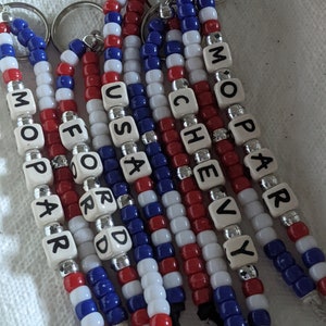 Car Keychain, USA Keychain, Car Brand Keychain, Keychains, Car Decor, Car Gift Idea, Car Accessory