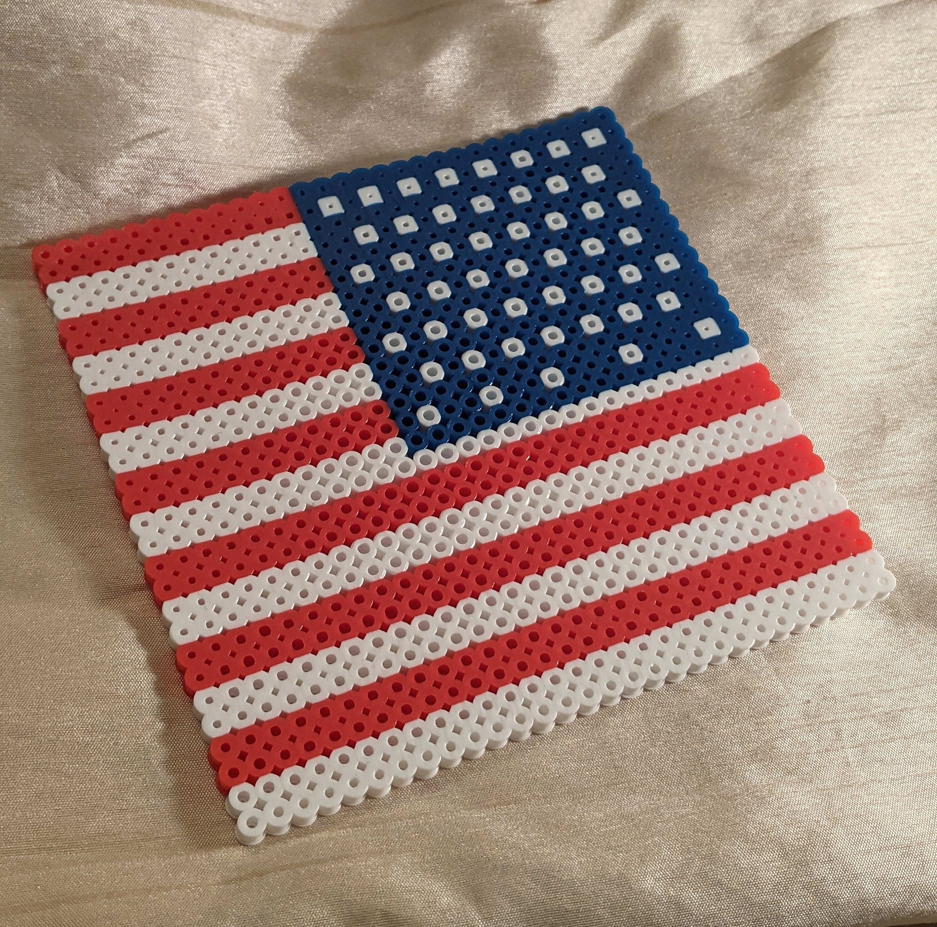American Flag Pixel Art America Magnet/flag Decoration | Etsy