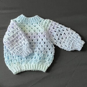 Baby Sweater | Ombré Pullover|Newborn Sweater | Size 0-3 months