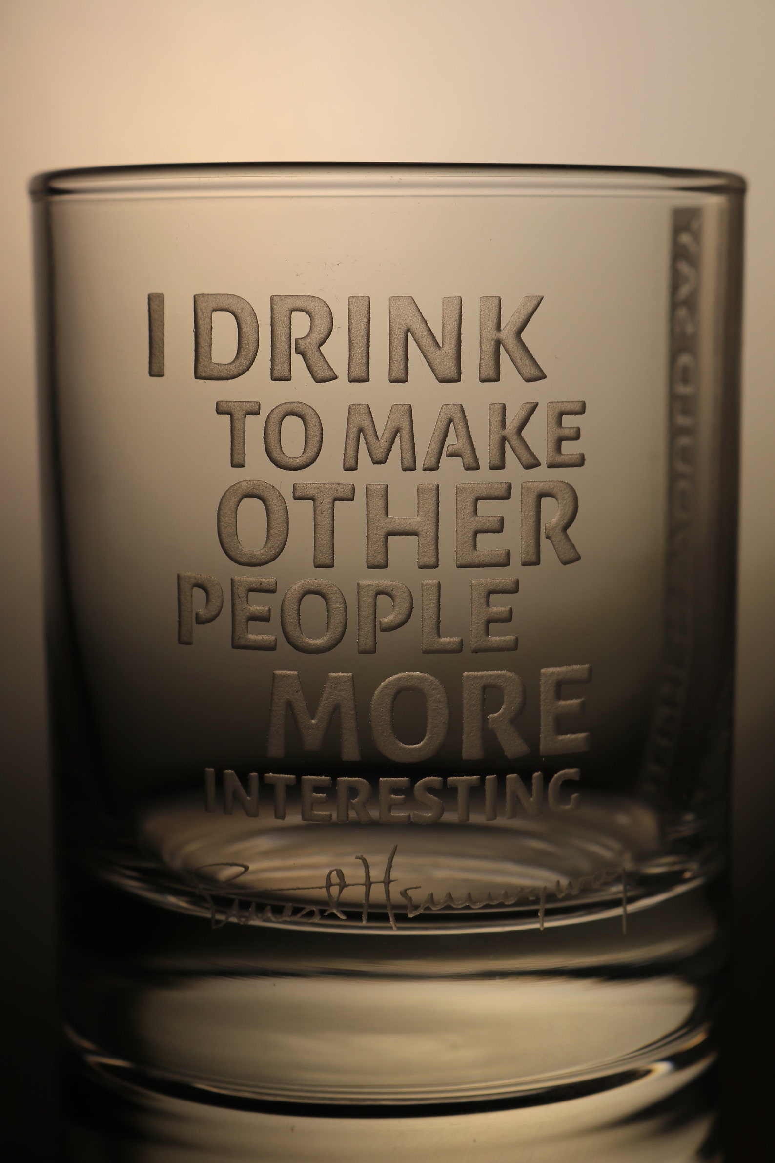 Funny Quotes Whiskey Glasses, Winston Churchill Whiskey Glass