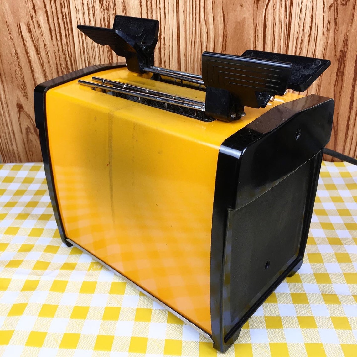 Vintage Orange 2 Slice Toaster made in Italy Etsy