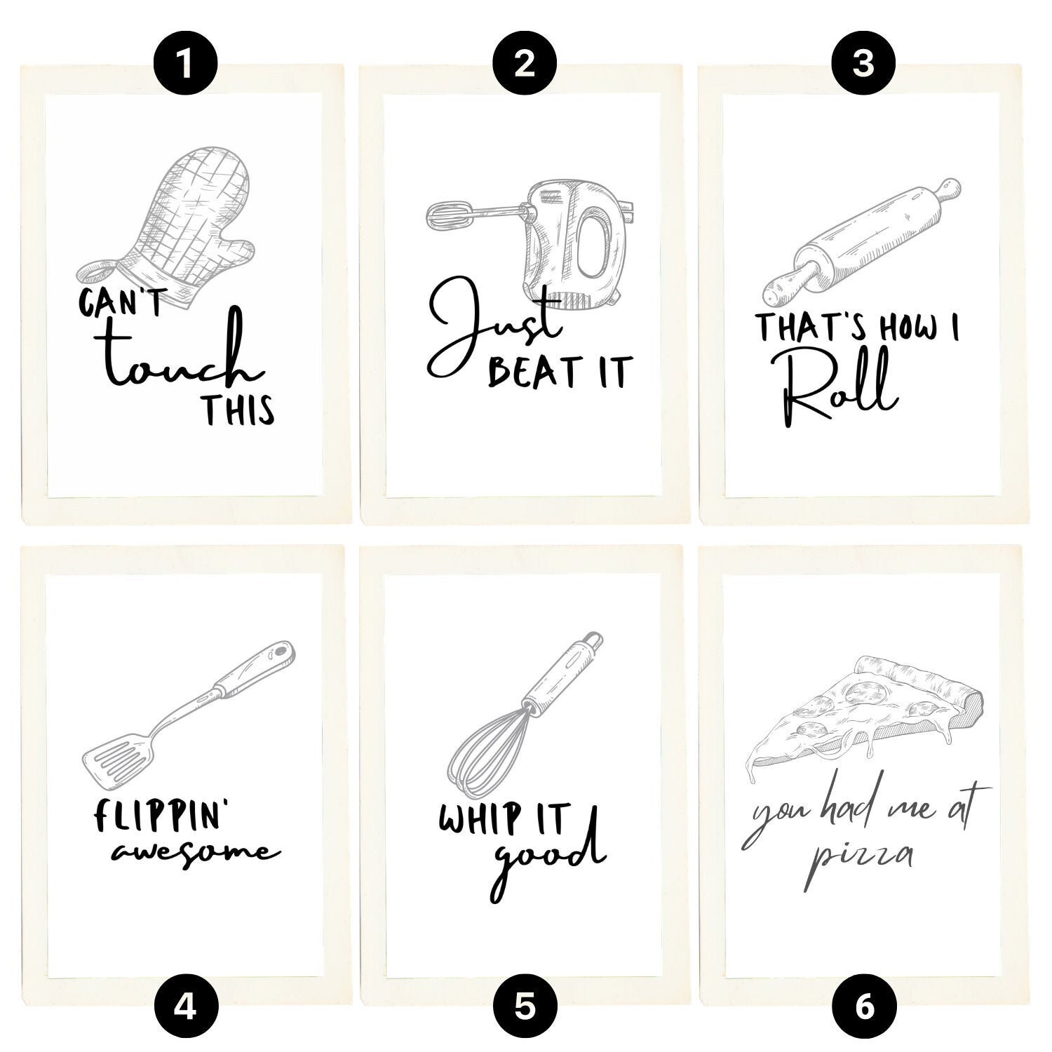 Cocina decoración de impresión de pared del hogar | Etsy