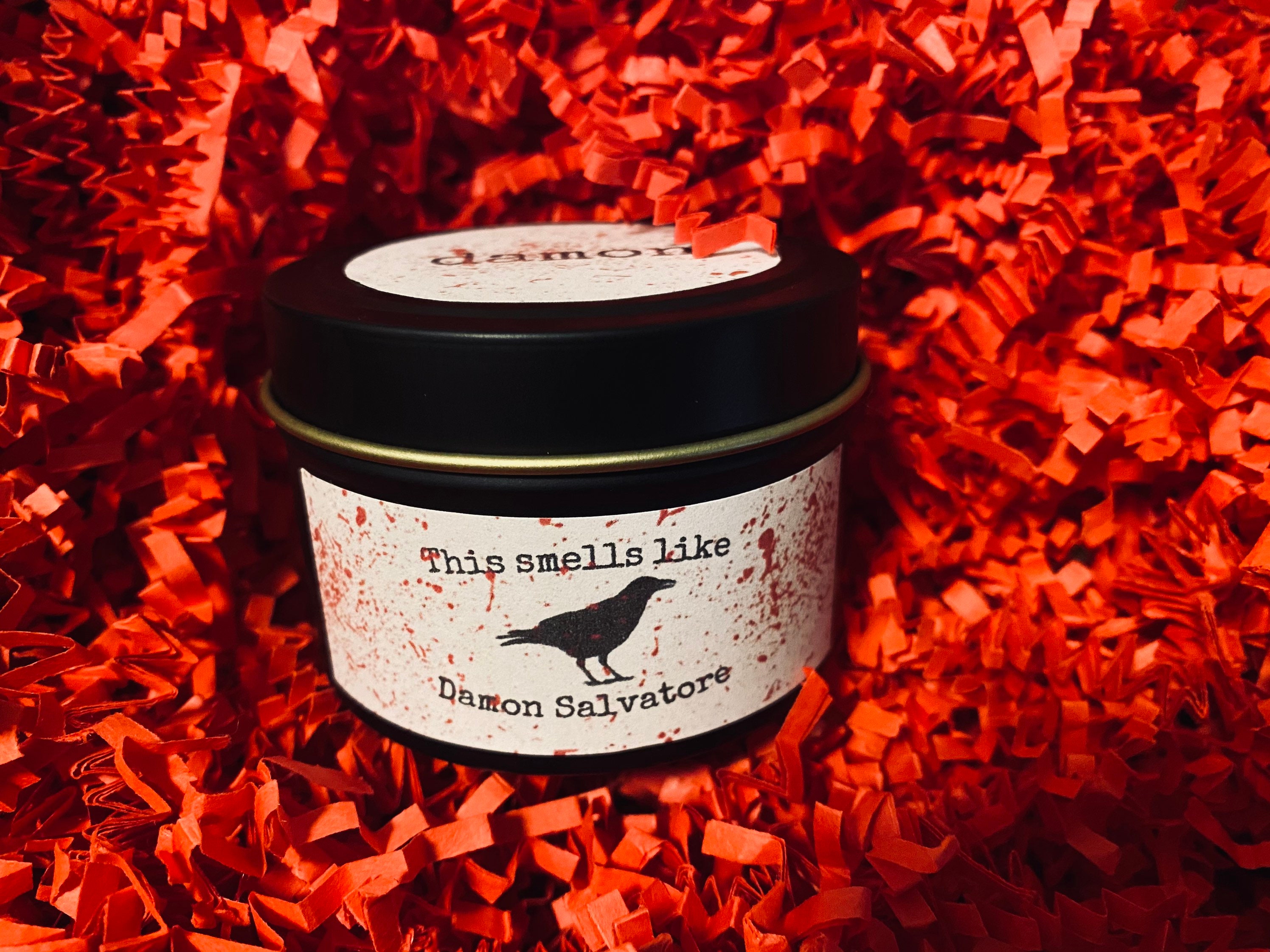 Damon Salvatore Candle TVD This Smells Like Damon Etsy