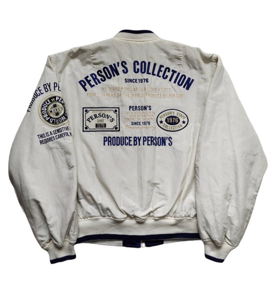 PERSON'S - Reversible Jacket with Embroidered Logo