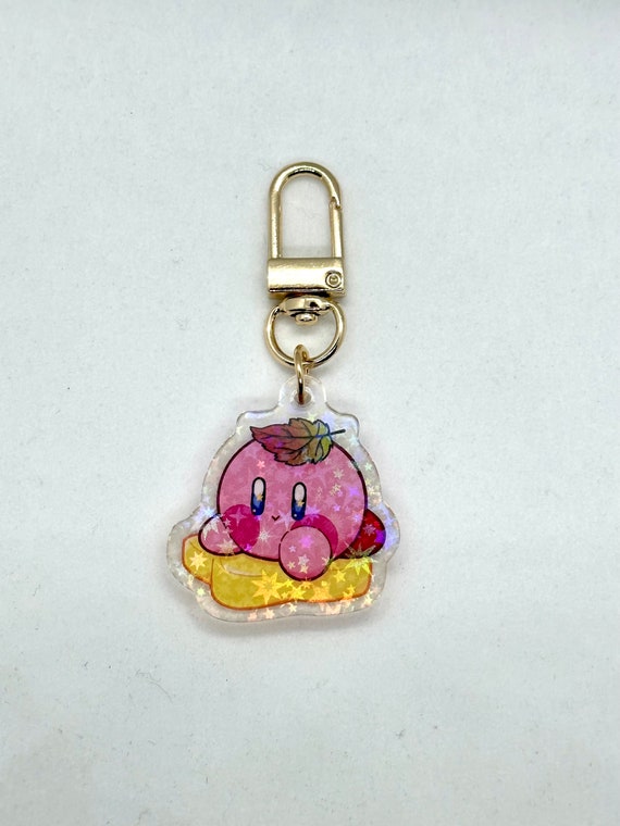 Kirby & The Warp Star Keychain