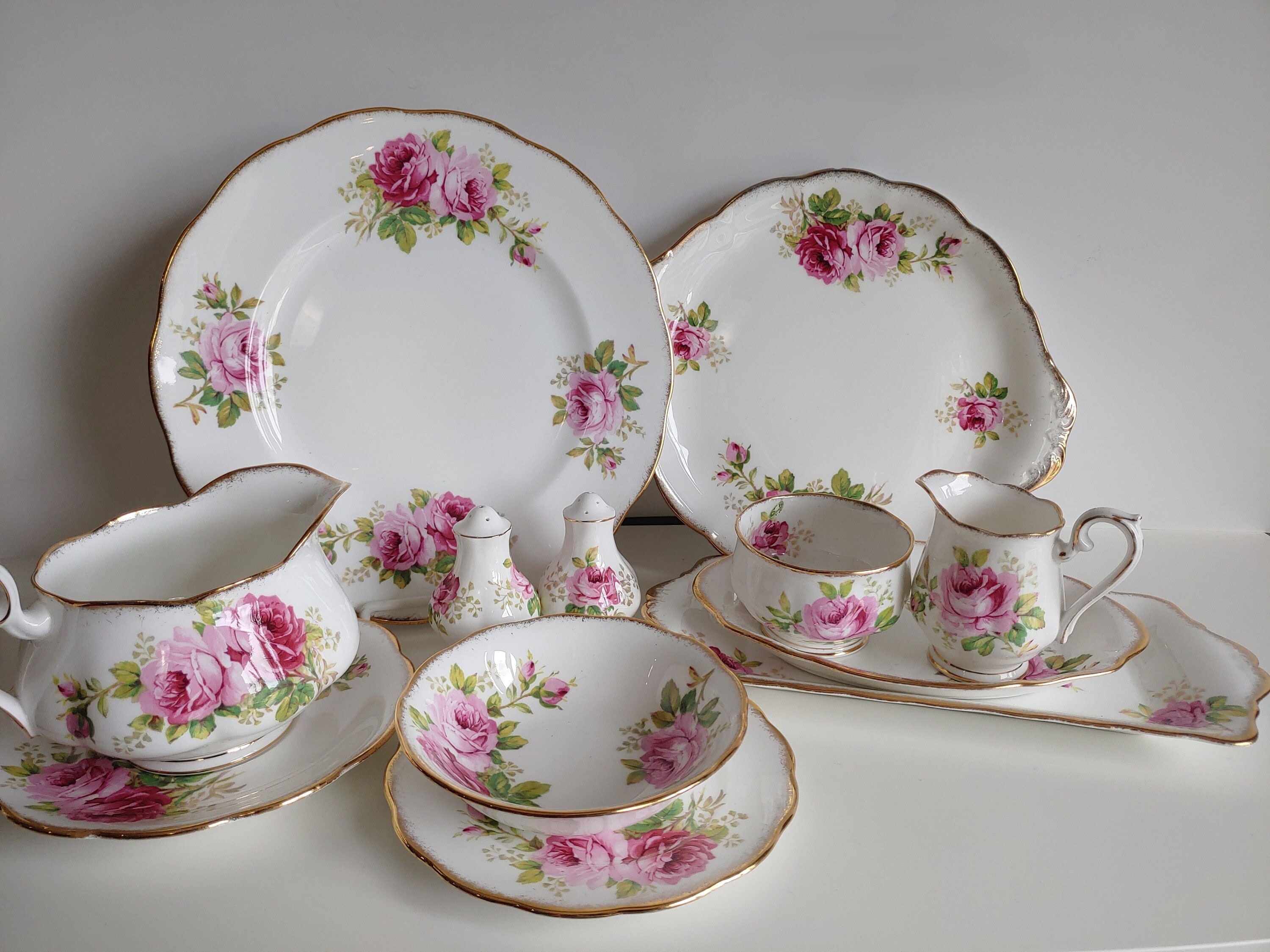 Royal albert american beauty - Etsy 日本
