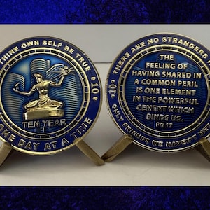 Detroit's first and only 24 hour token. Also comes in 1, 5, 10 & 20 years. Original U16 product (C)2022/2026 Unity16.com. 4 different colors