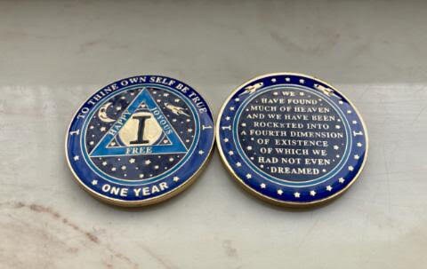 The Rocket Chip 1 through 20  year tokens. More not pictured and more…
