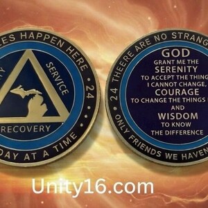 Michigans first 24 hour token. Always a free sticker with every order. Original U16 product (c)2021/2025 Unity16.com.