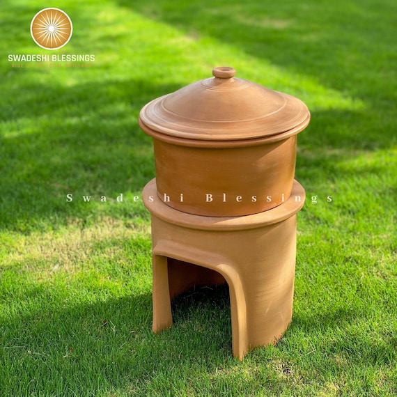 Handmade Clay Stove/ Portable Stove for Camping/ Coal and Wood Etsy