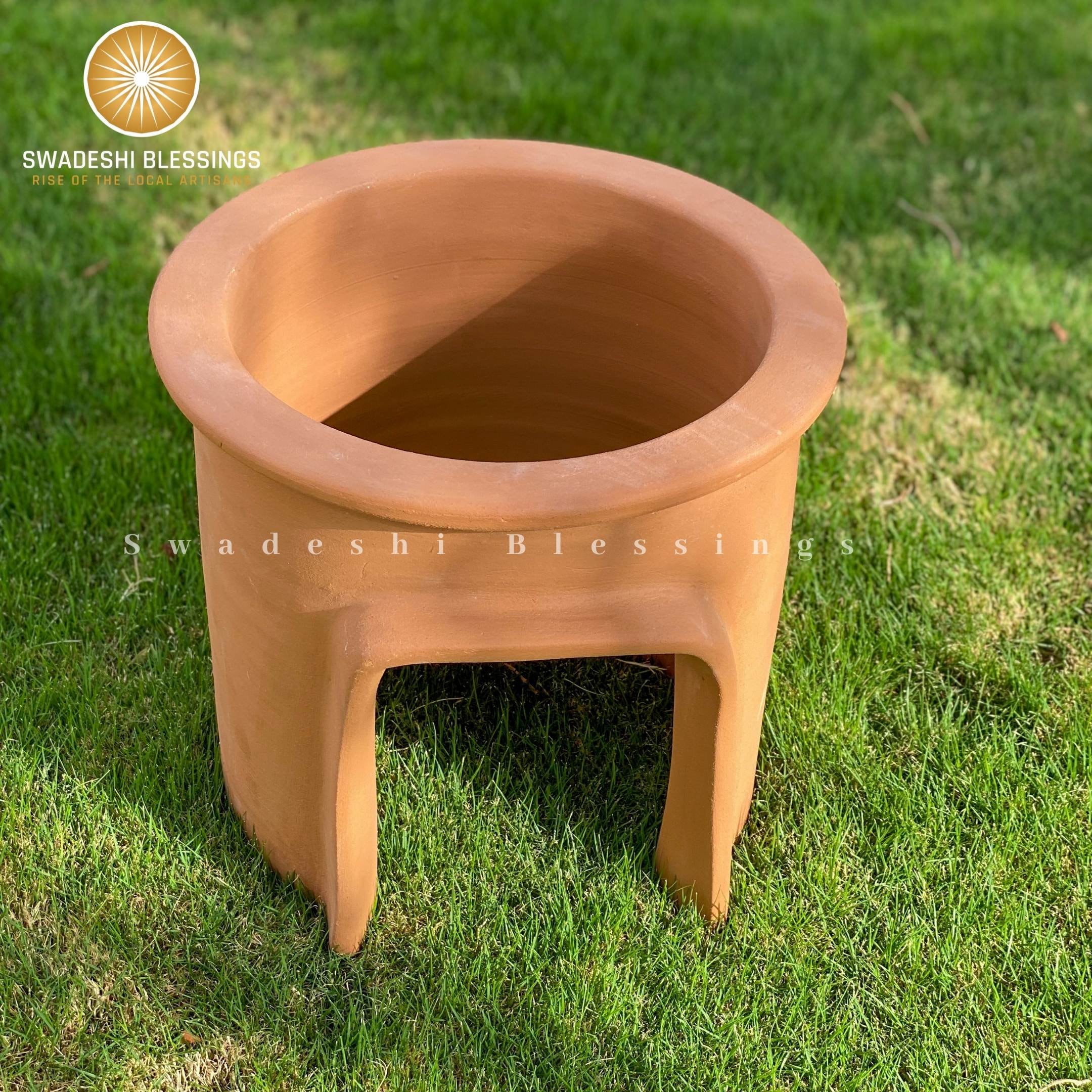 Handmade Clay Stove/ Portable Stove for Camping/ Coal and Wood Etsy