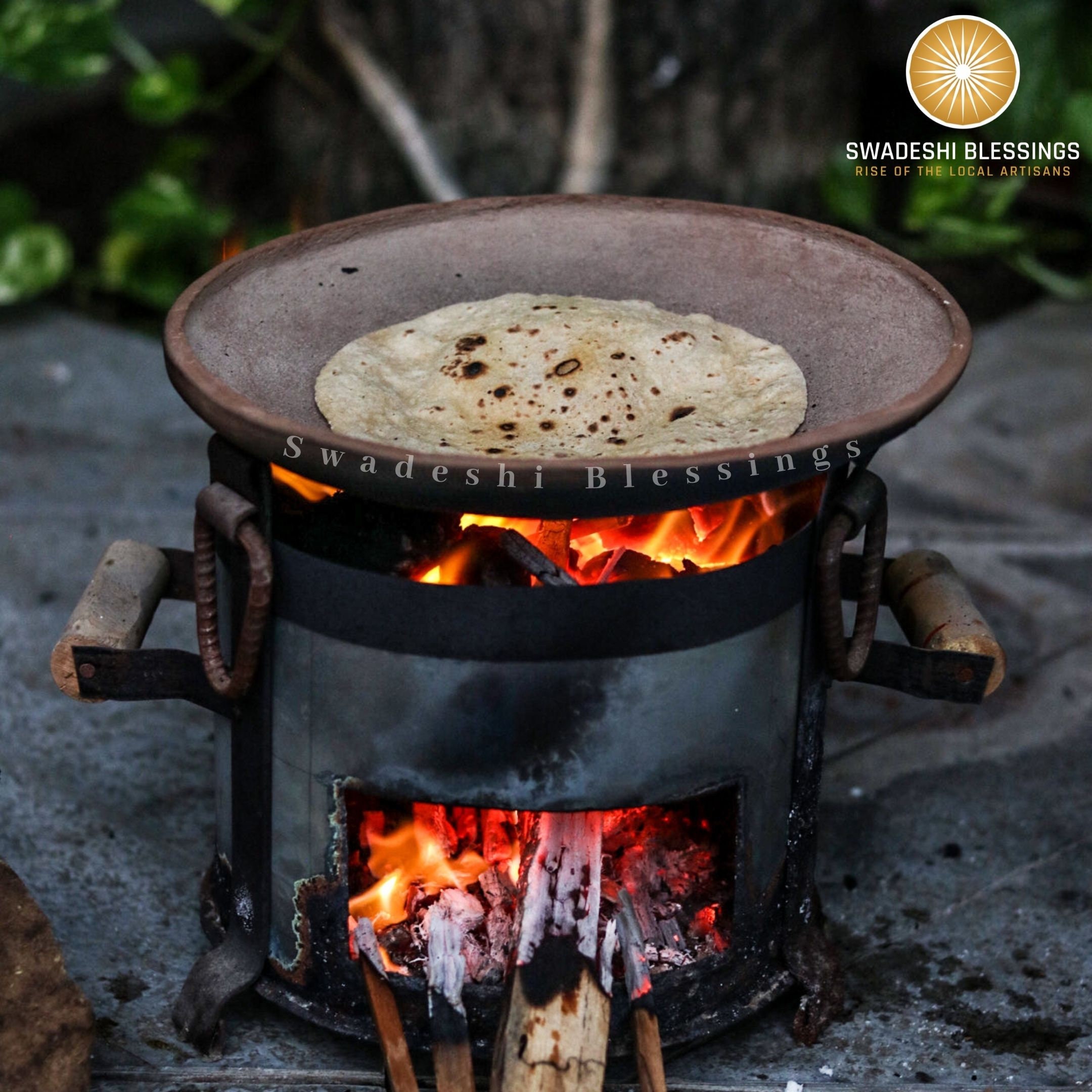 Handmade Kitchen Iron Tawa For Chapati Bread Cooking Utensil Roti Tawa