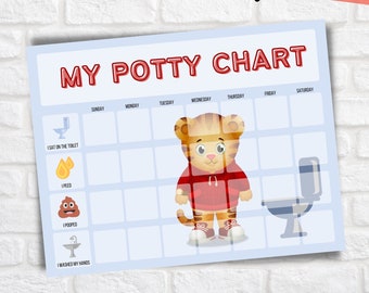 Potty Training Daniel Tiger - Etsy Australia