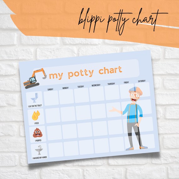 Toys & Games Toys blippi blank template blank chart for kids blippi ...