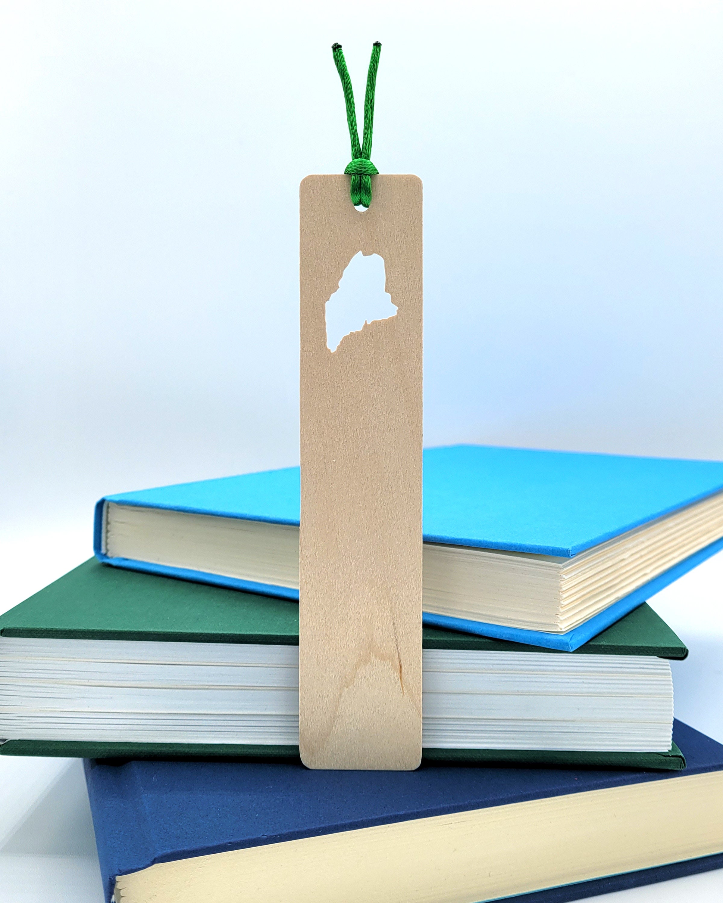 Maine Inspired Wood Bookmarks State of Maine Bookmark Lobster Boat ...
