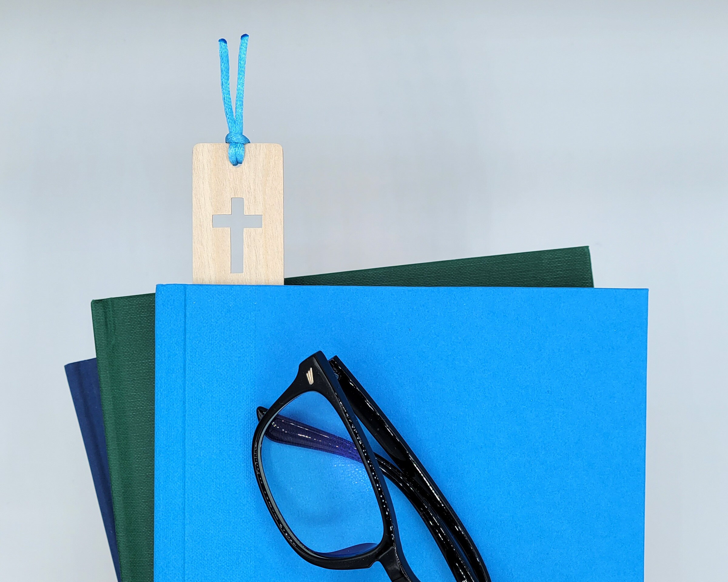 Scientology Bookmark Religious & Celestial Wood Bookmarks | Cross Bookmark | North Star ...