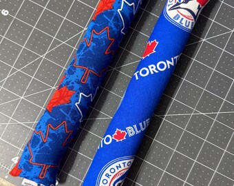 Blue Jays Catnip Cuddlers: Handmade Organic Catnip Kicker Toy, Baseball and Cat Lover, Bestseller, Meow