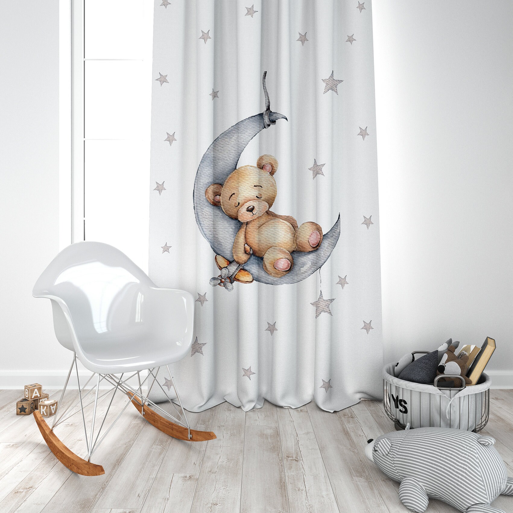 vorhang babyzimmer