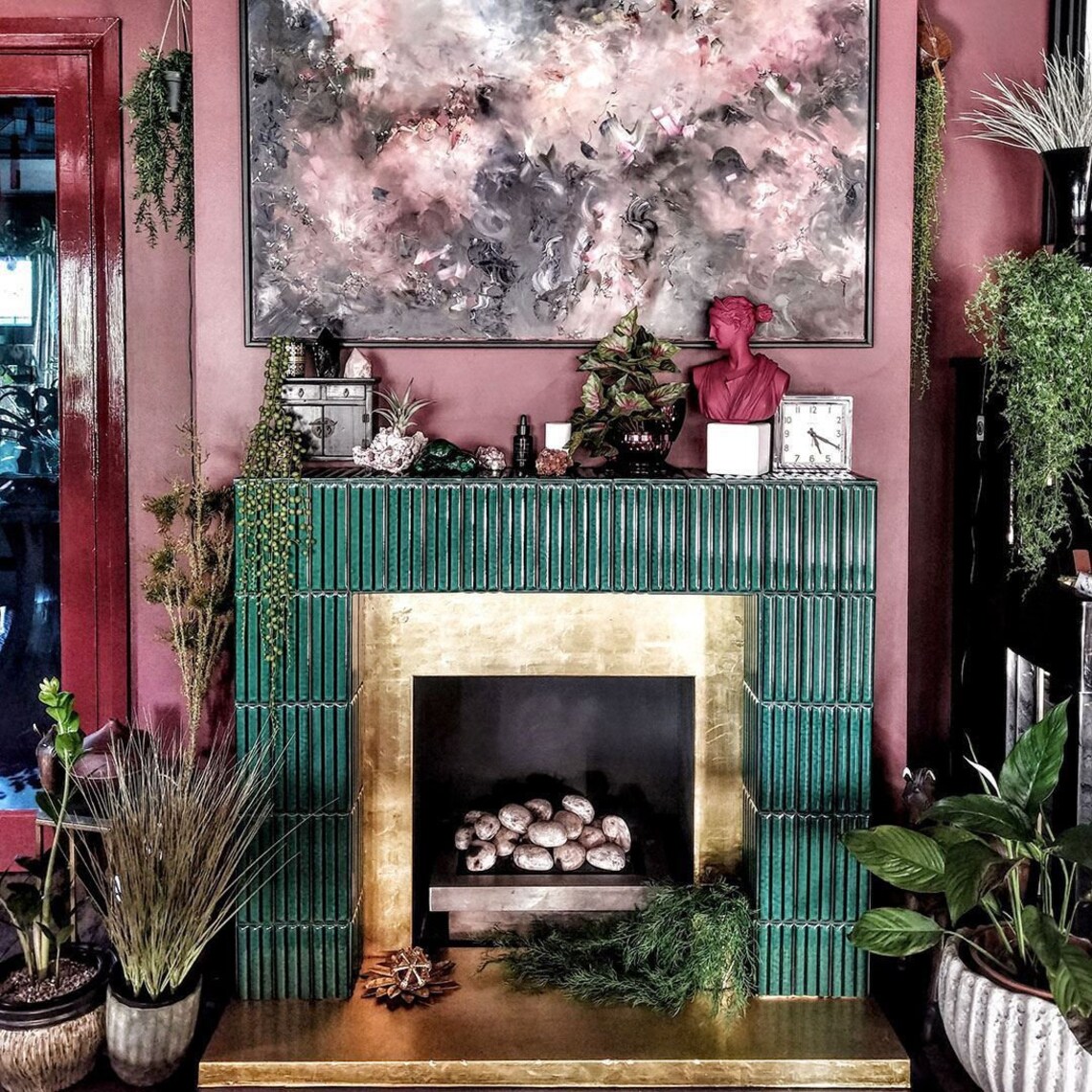 Bambus Keramik Fliesen handgemachte dekorative Fliesen | Etsy