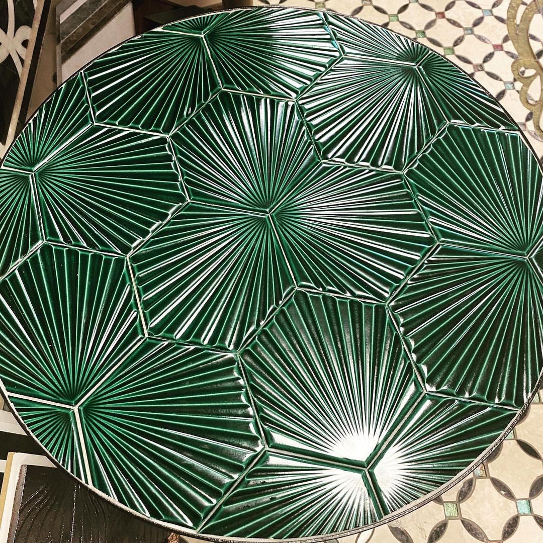 Sechseck Keramik Fliesen Wand-Dekor Wand & Bodenfliesen | Etsy