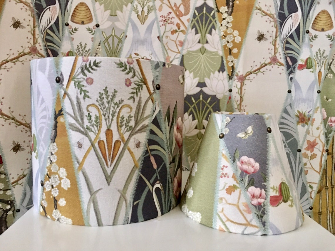 Angel Strawbridge Candle Clip Lampshade The Chateau Nouveau Etsy