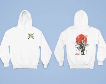 One Piece Anime Hoodie Etsy