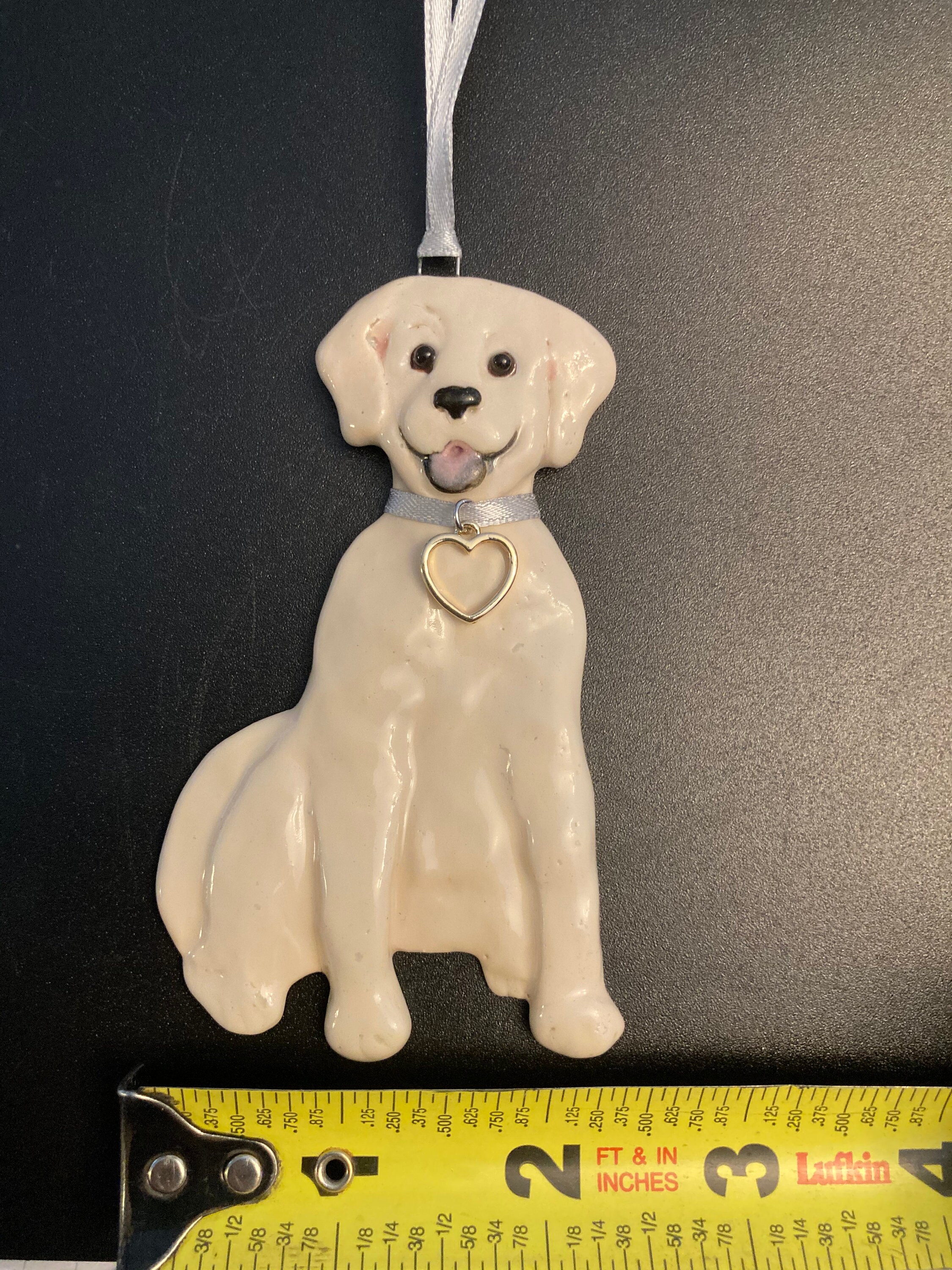 Custom Labrador Ornament Fine Porcelain original pet Etsy.de