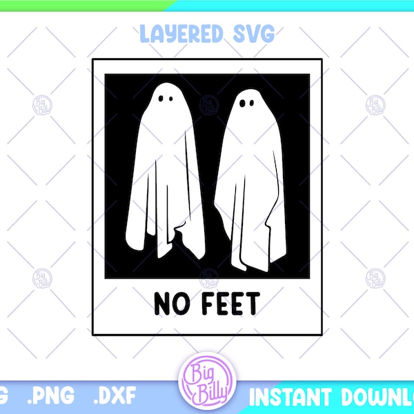 No feet SVG - Halloween Png, Beetle Juice SVG, Halloween Spooky Ghost Movie SVG - Easy files for Cricut digital download